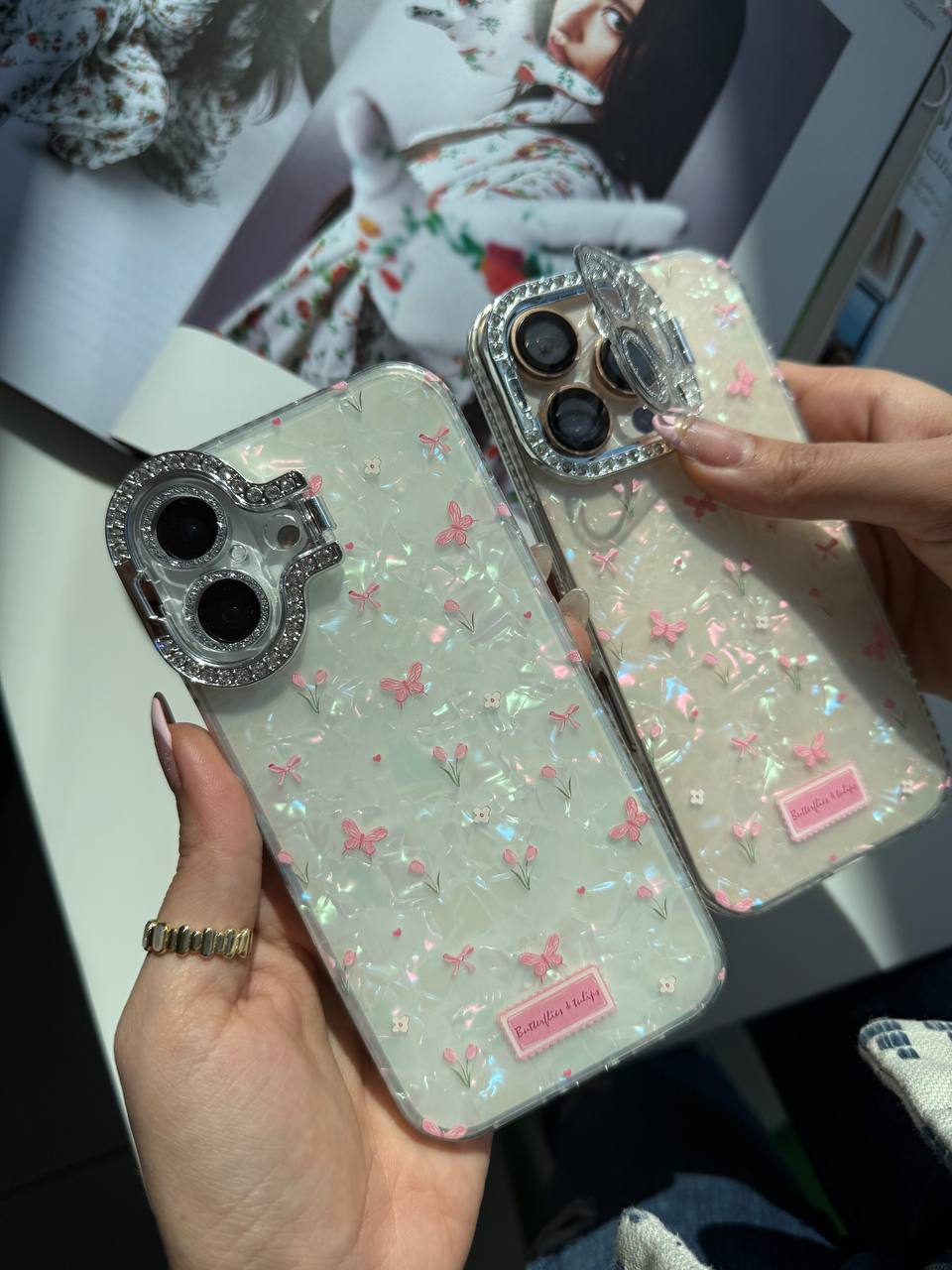 قاب گل و پروانه